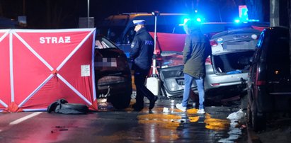 Zabójca zginął w wypadku? Tajemnicza akcja policji w Poznaniu