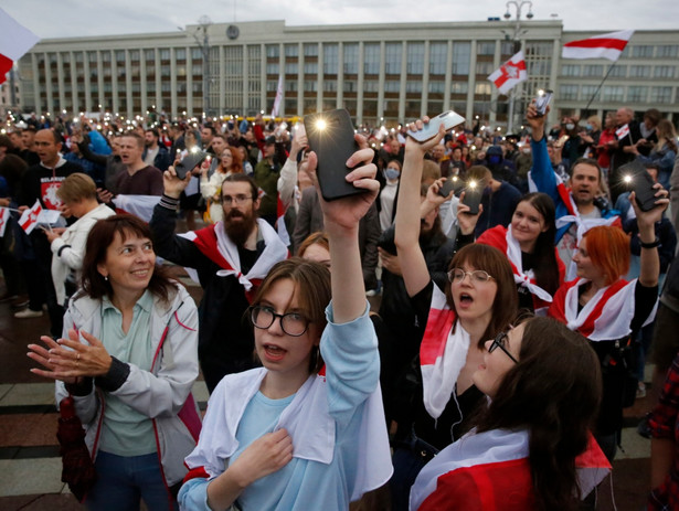 Protesty na Białorusi