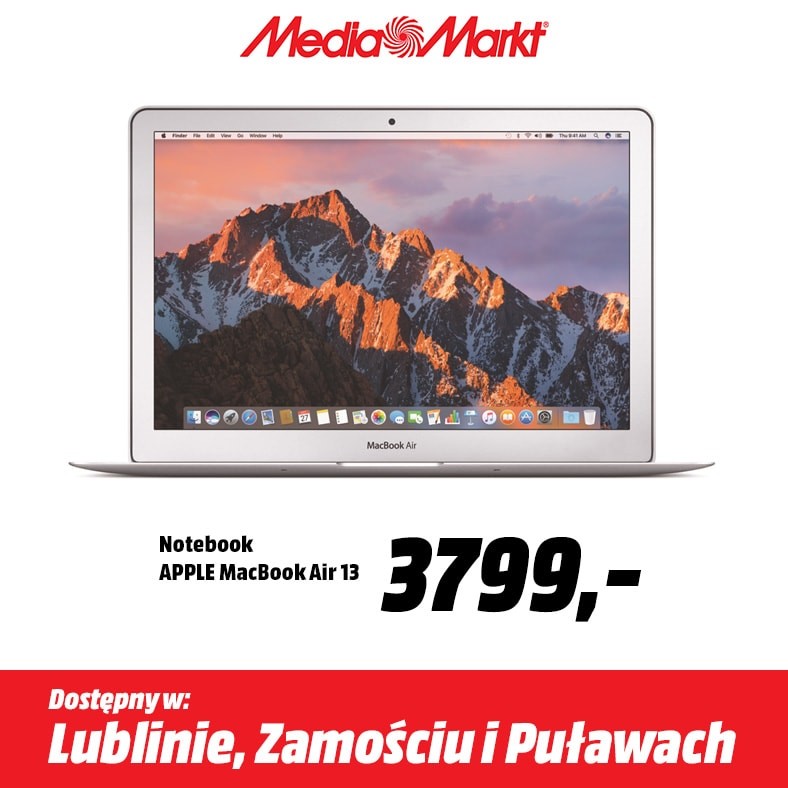 Notebook APPLE MacBook Air 13