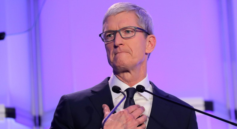 Apple CEO Tim Cook.Reuters