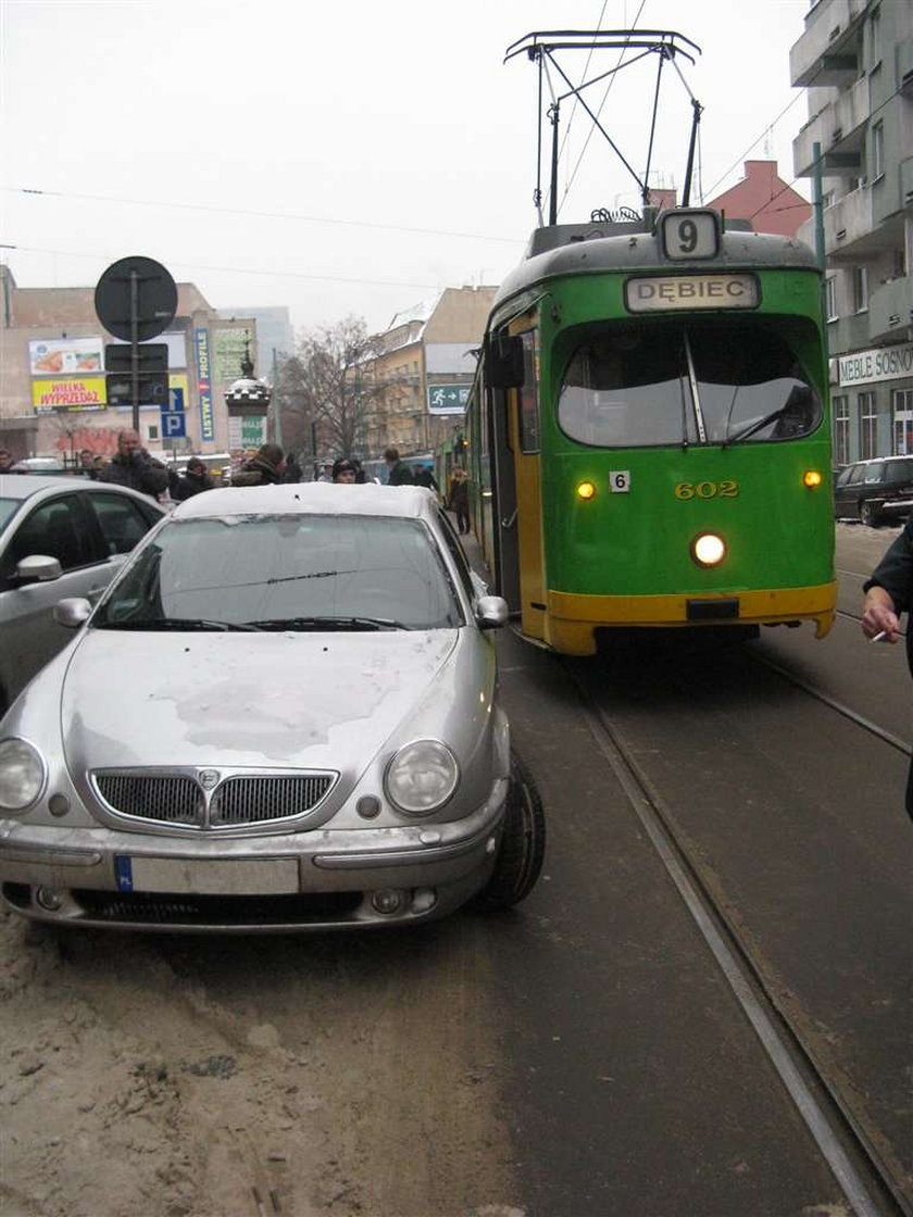 tramwaje nie mogą przejechać