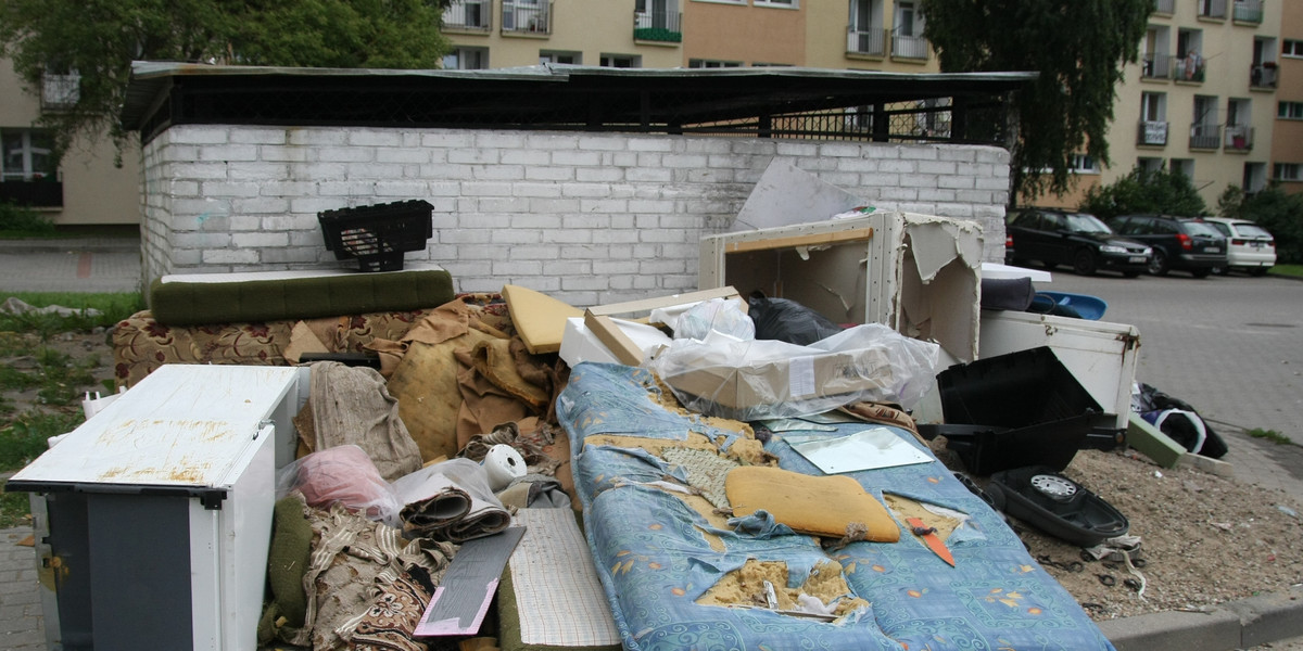 Śmieciowy bunt w Gdyni