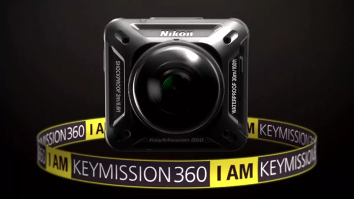 Nikon wkracza na rynek kamer sportowych - KeyMission 360 to pierwszy z produktów (CES 2016)