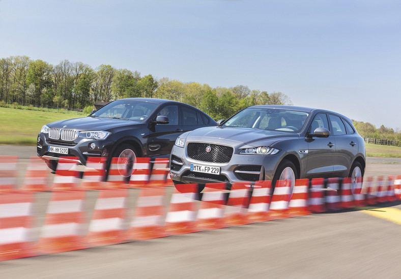 Pojedynek indywidualistów BMW X4 i Jaguar FPace