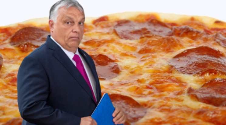 Ön megkóstolná az Orbán Viktorról elnevezet pizzát? / Fotó: Blikk