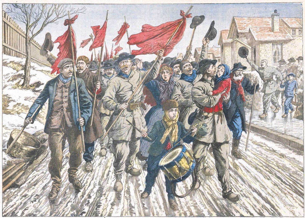 Strajk francuskich górników w Pas-de-Calais, 1906 r.