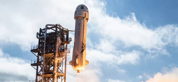 Blue Origin podaje termin kolejnego lotu rakiety New Shepard