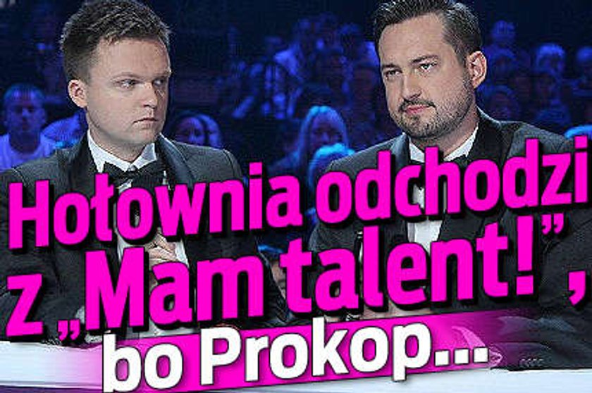 Hołownia odchodzi z "Mam talent!", bo Prokop...