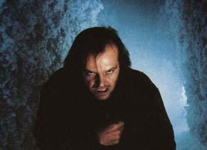 Przerażający Jack Nicholson z "Lśnienia"