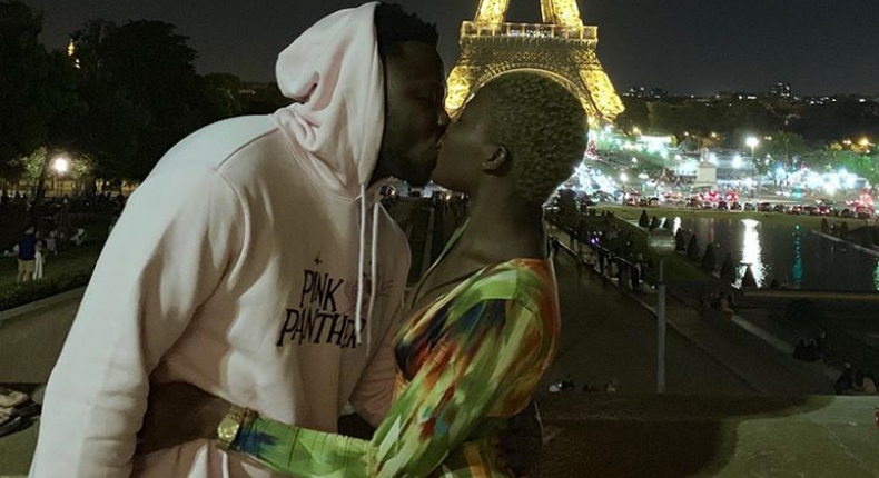 Medikal and Fella Makafui