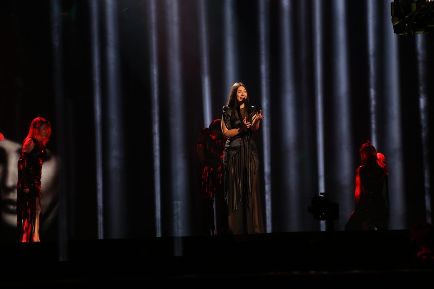 Sajin stajling u polufinalnoj večeri