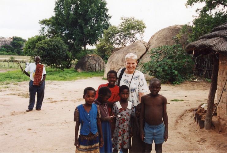 Gościnna wioska w Zimbabwe