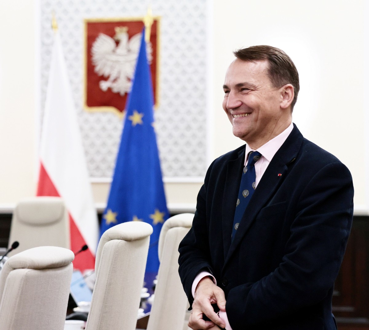 Ostry spór Trumpa z reporterem Polskiego Radia. Sikorski: ja bym Pana nie zwolnił