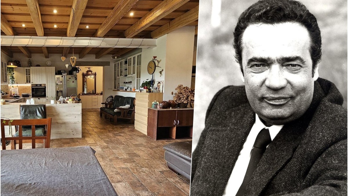 Dom po Vladimírovi Menšíkovi je na predaj. 