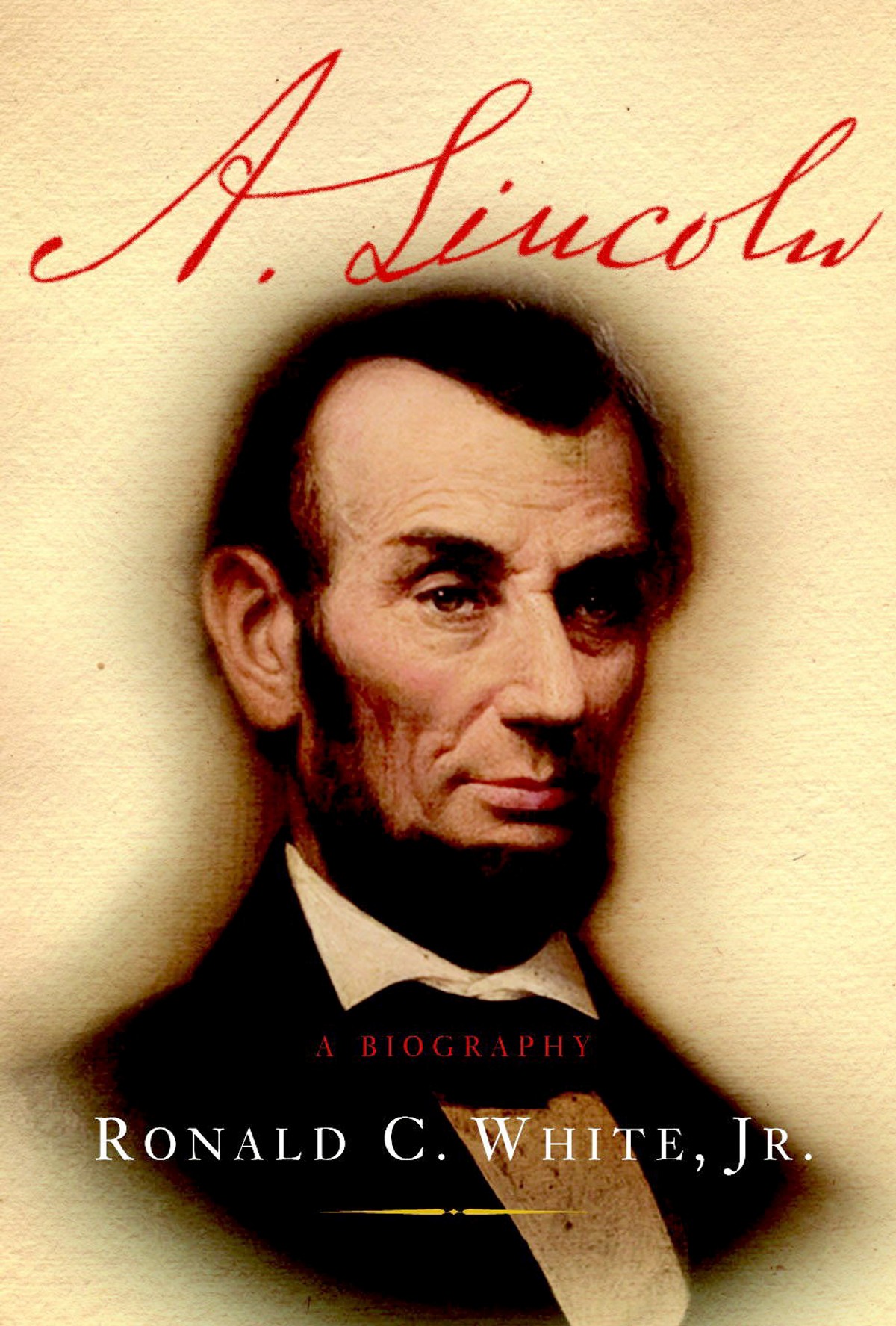 Okładka biografii Abrahama Lincolna, fot. Bloomberg