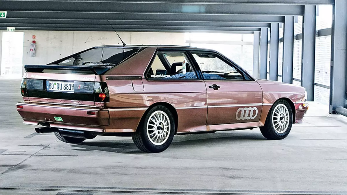 Audi Quattro - postrach rajdowych tras