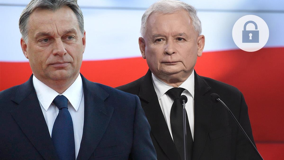 Viktor Orban Jarosław Kaczyński