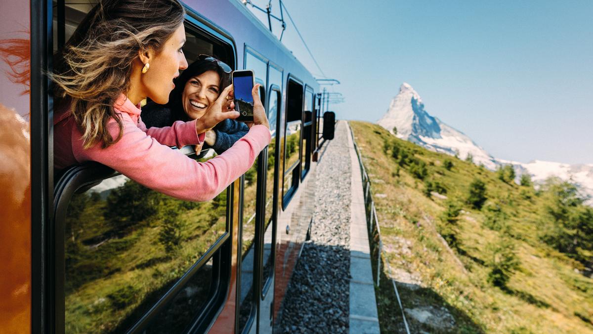 GORNERGRATBAHN – kolej wąskotorowa, która prowadzi na masyw Gornergrat