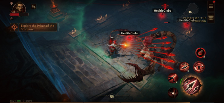 Diablo Immortal - screenshot z gry (wersja na Androida)