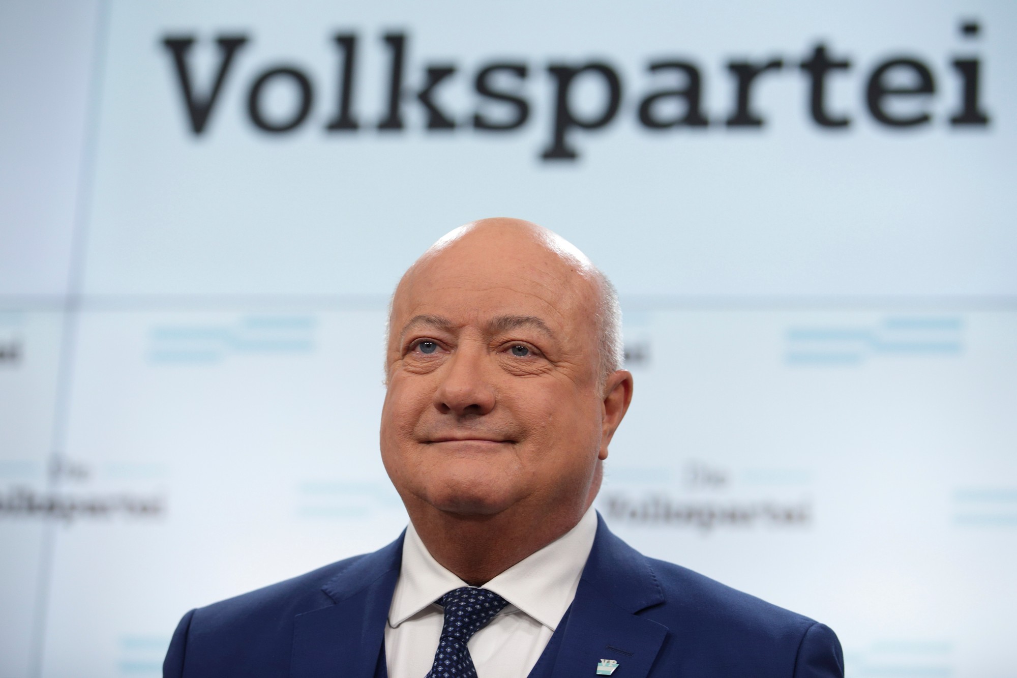 Nový dočasný líder Rakúskej ľudovej strany (ÖVP) Christian Stocker.