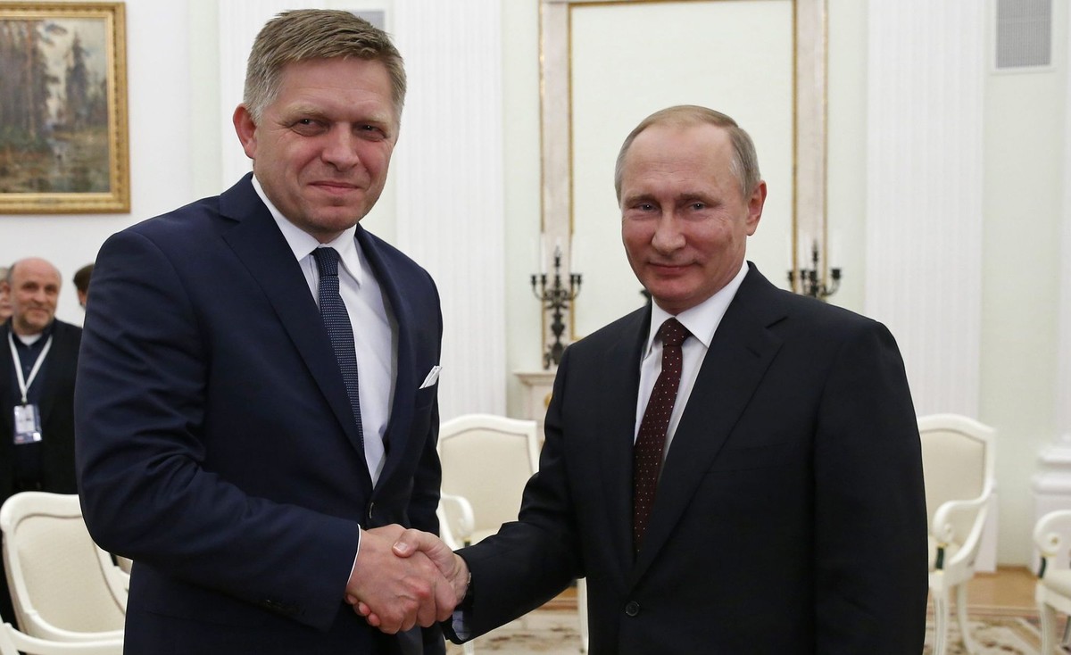 Premier Słowacji i prezydent Rosji