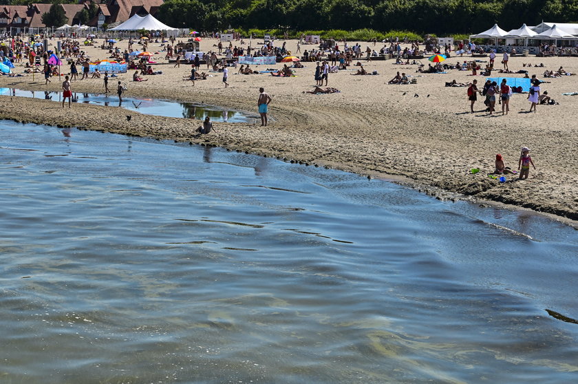 Tłumy na plażach