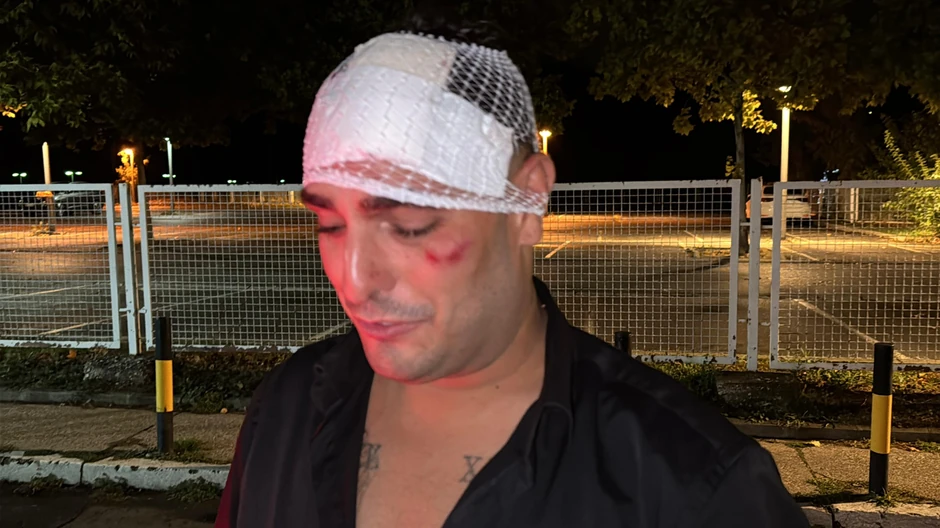 Darko Lazić posle nesreće