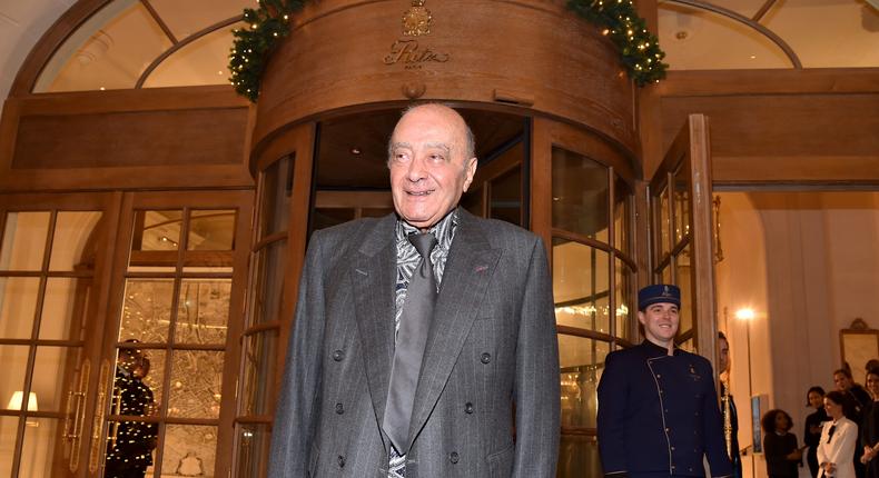 The late Mohamed al Fayed has been accused of raping and sexually abusing multiple former employees.Pascal Le Segretain/Getty Images