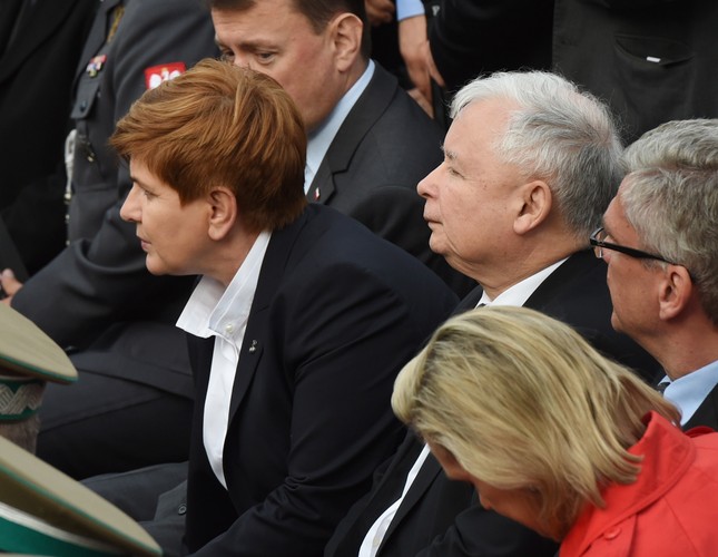 Beata Szydło i Jarosław Kaczyński
