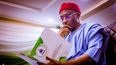 Deputy Speaker of the House of Representatives, Benjamin Kalu. [Twitter:@OfficialBenKalu]