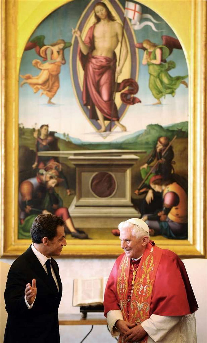 Papież przyjął rozwodnika Sarkozy'ego