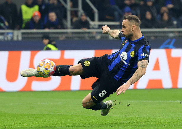 Marko Arnautovic strzelił zwycięskiego gola dla Interu Mediolan w meczu z Atletico Madryt