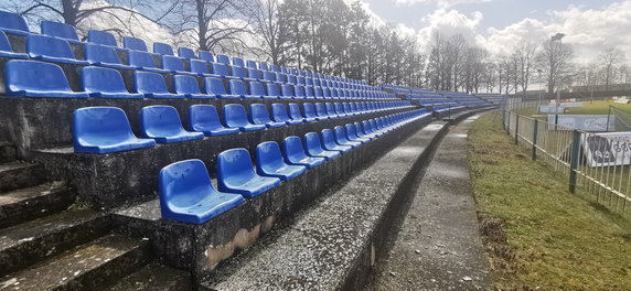 Stadion piłkarski przy ul. Olimpijskiej w Gorzowie
