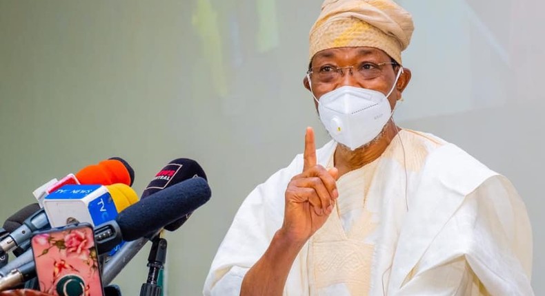 The Minister of Interior, Rauf Aregbesola [NCS]