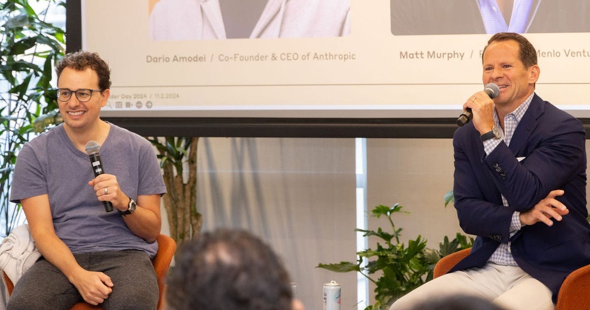 From 'heartburn' to $14 billion: Inside Menlo's early Anthropic ...