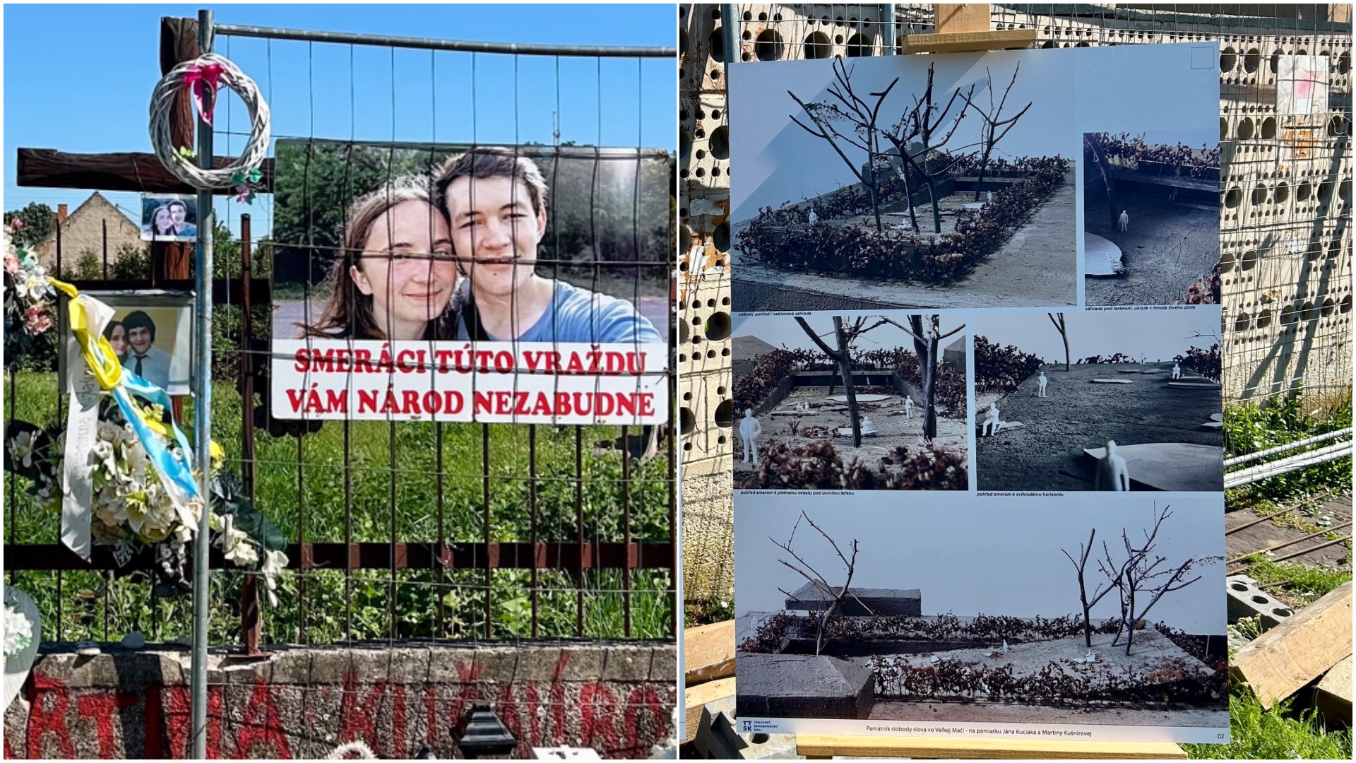 Na mieste domu Jána Kuciaka a Martiny Kušnírovej vznikne pamätník