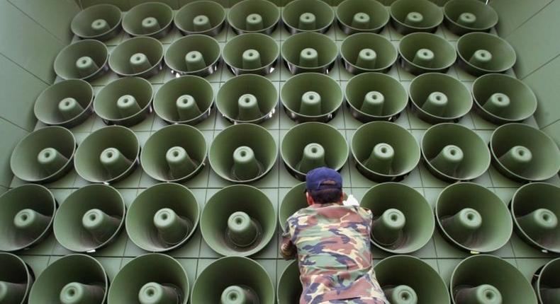 South Korea to resume loudspeaker propaganda broadcasts against Pyonyang