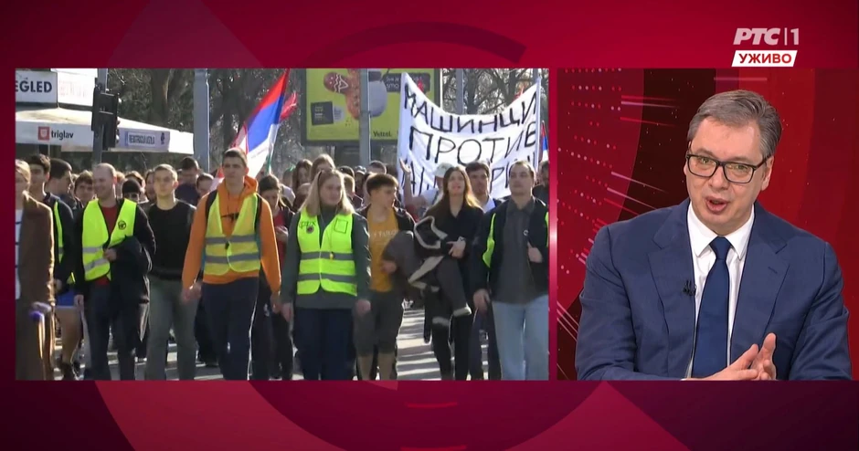 Vučić o protestima