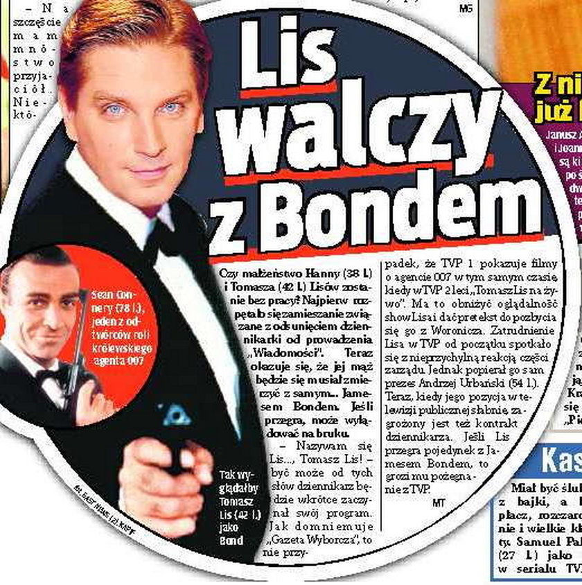 Lis walczy z Bondem