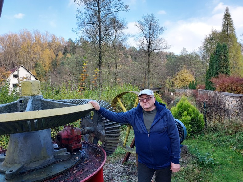 Janusz Frey uruchomił elektrownię wodną w Dąbrowie Górniczej na początku lat 80.