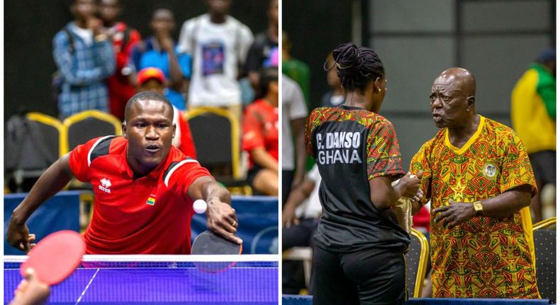 African Games: Ghana eliminated from both men and women’s table tennis singles event