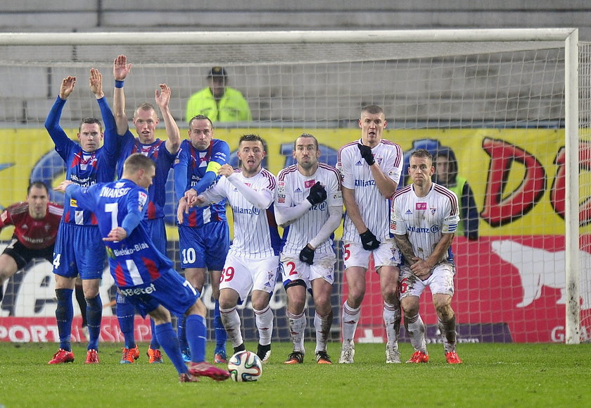 Remis w meczu Górnika Zabrze z Podbeskidziem 3:3