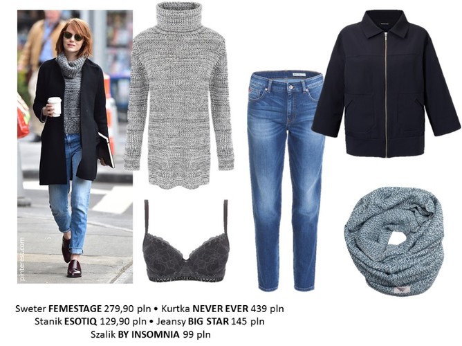 STYLIZACJE inspirowane zestawami Emmy Stone