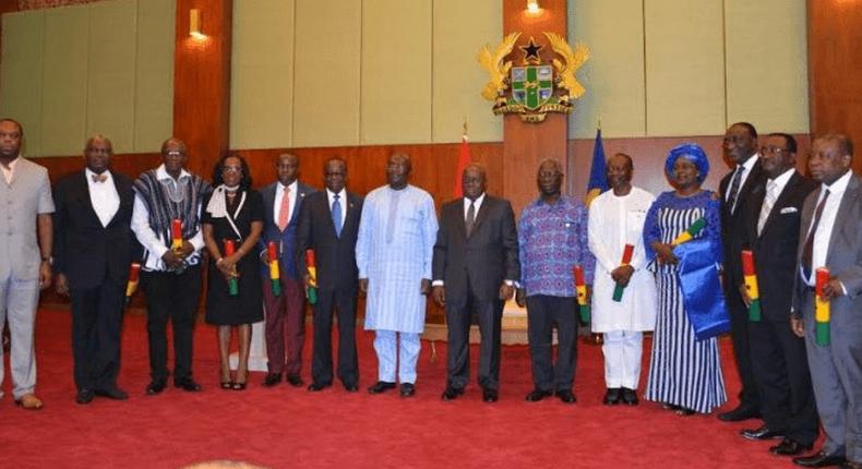 Nana Addo and appointees