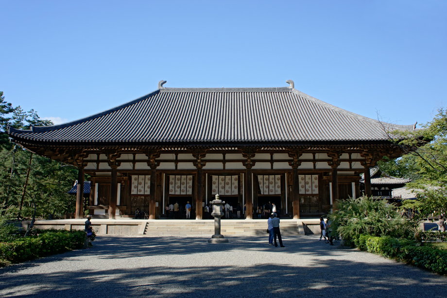 Toshodaiji Nara, Japonia.
