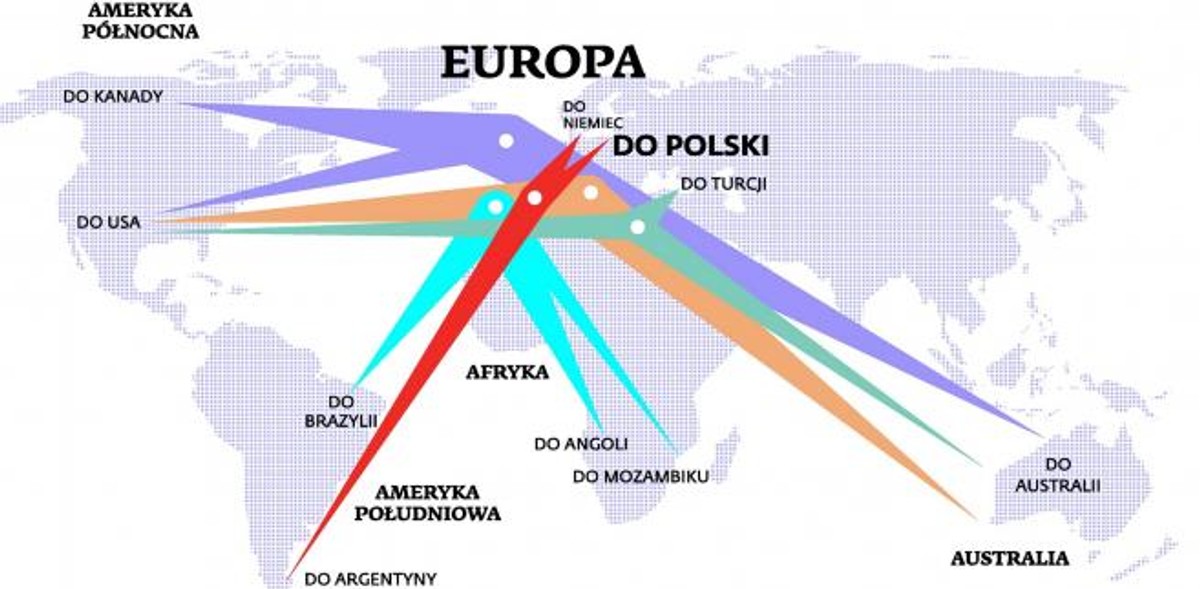 Dokąd Europejczycy uciekają przed kryzysem