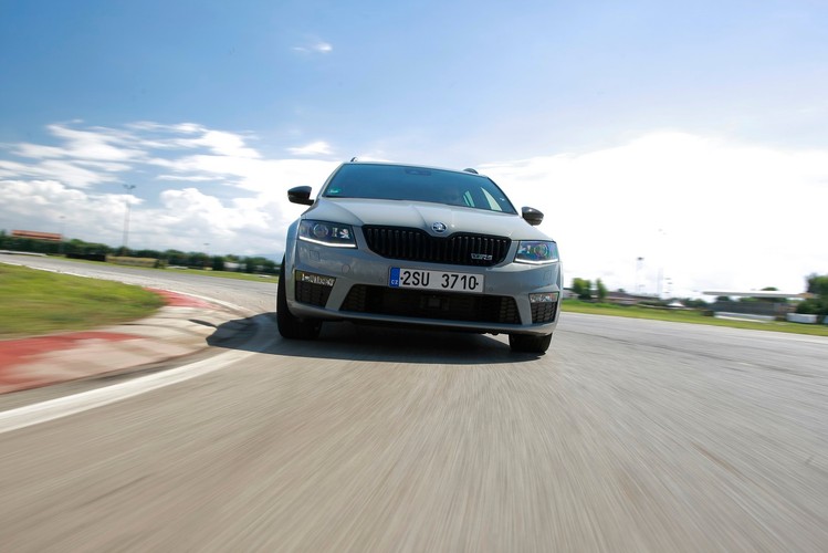 Skoda octavia RS - pierwsza jazda