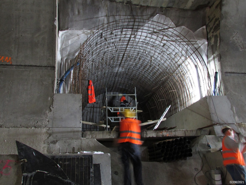 Budowa tunelu zakopianki stan na sierpień 2021 r. 