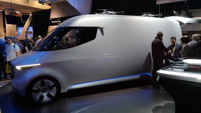 Mercedes-Benz Vision Van na targach CES 2017