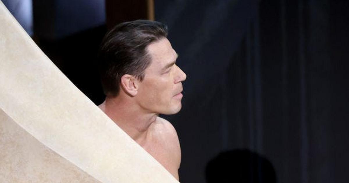 Oscars: John Cena Appears Near Naked, A Nod to 1974 Streaking Incident